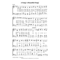 A Beautiful Song - PDF Song Sheet