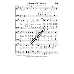 A Passion for My God - PDF Sheet Music