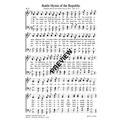 Battle Hymn of the Republic-PPT Sheet Music