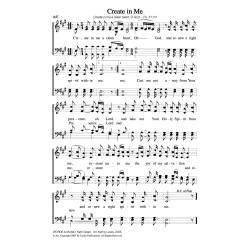 Create In Me a Clean Heart-PDF song sheet