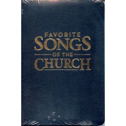 Favorite Songs of the Church Leather Flex Blue