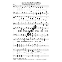 Heaven's Really Gonna Shine-PDF Sheet Music