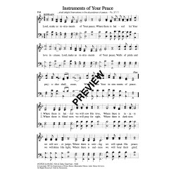 Instruments of Your Peace-PDF Sheet Music