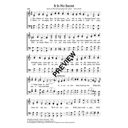 It Is No Secret-PDF Sheet Music