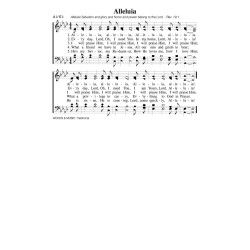 Alleluia - PDF Song Sheet