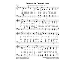 Beneath the Cross-Getty PDF Song Sheet