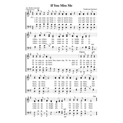 If You Mis Me - PDF Song Sheet