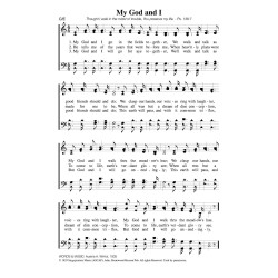 My God and I - PDF SONG SHEET