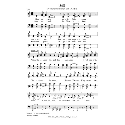 Still - PDF Sheet Music