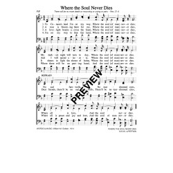 Where the Soul Never Dies-PDF Sheet Music