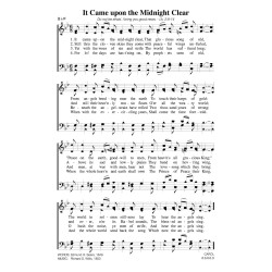 It Came Upon the Midnight Clear-PDF Song Sheet